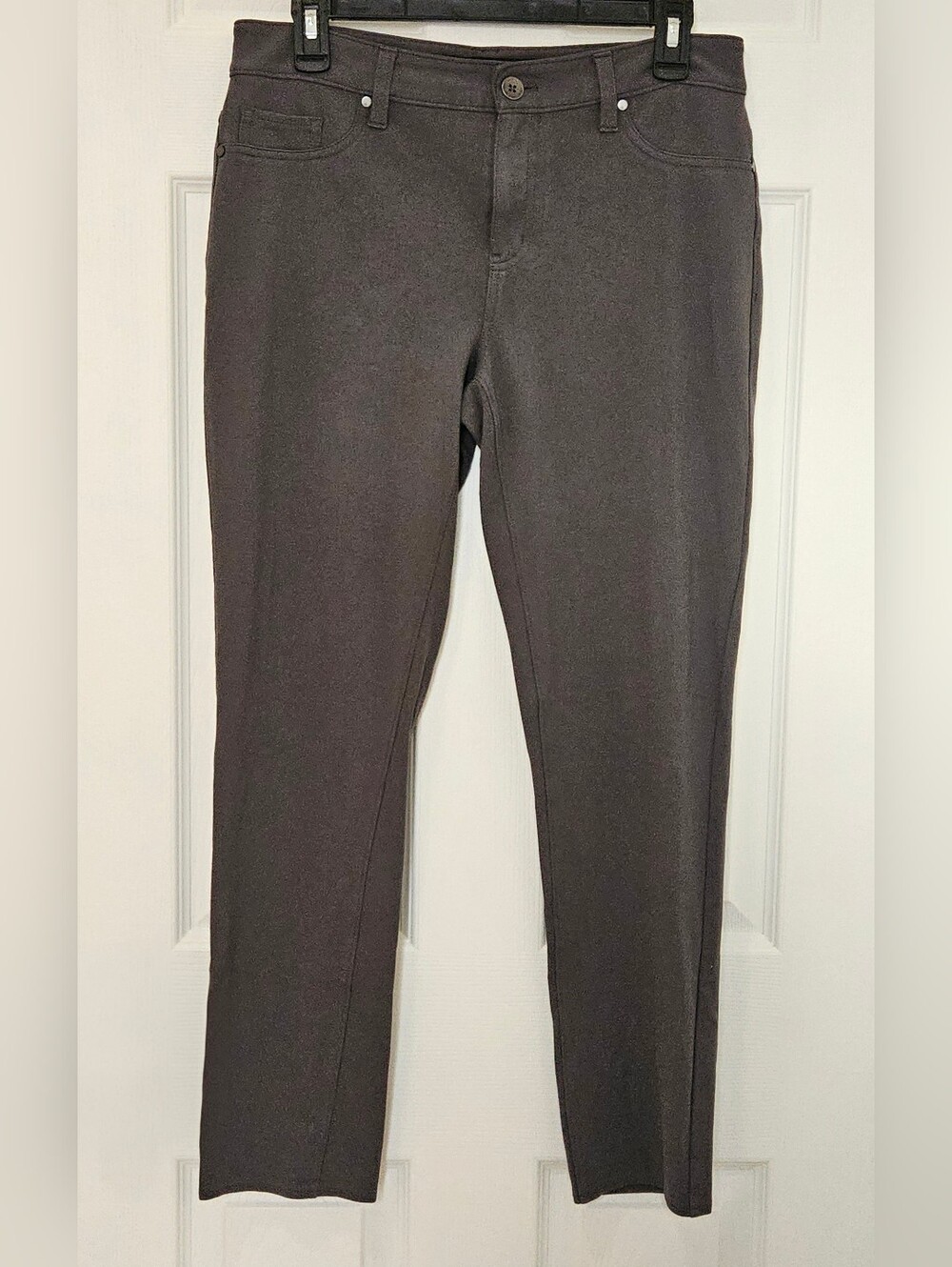 Calvin Klein Jeans Slim Skinny Pants in Charcoal